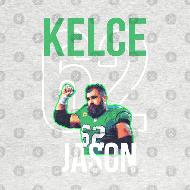 Jason kelce by Qrstore